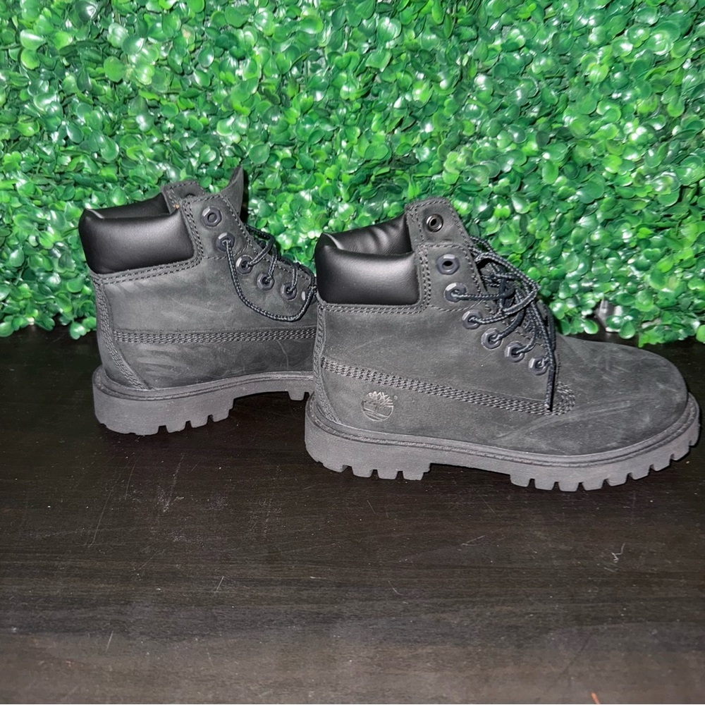 Timberland Charcoal Gray Boots